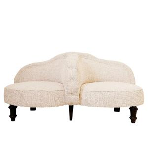 Napoleon III-style 'confident' Armchair—reupholstered