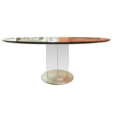  Table De Salle à Manger Elisse Par Claudio Salocchi Pour Sormani, 1960s