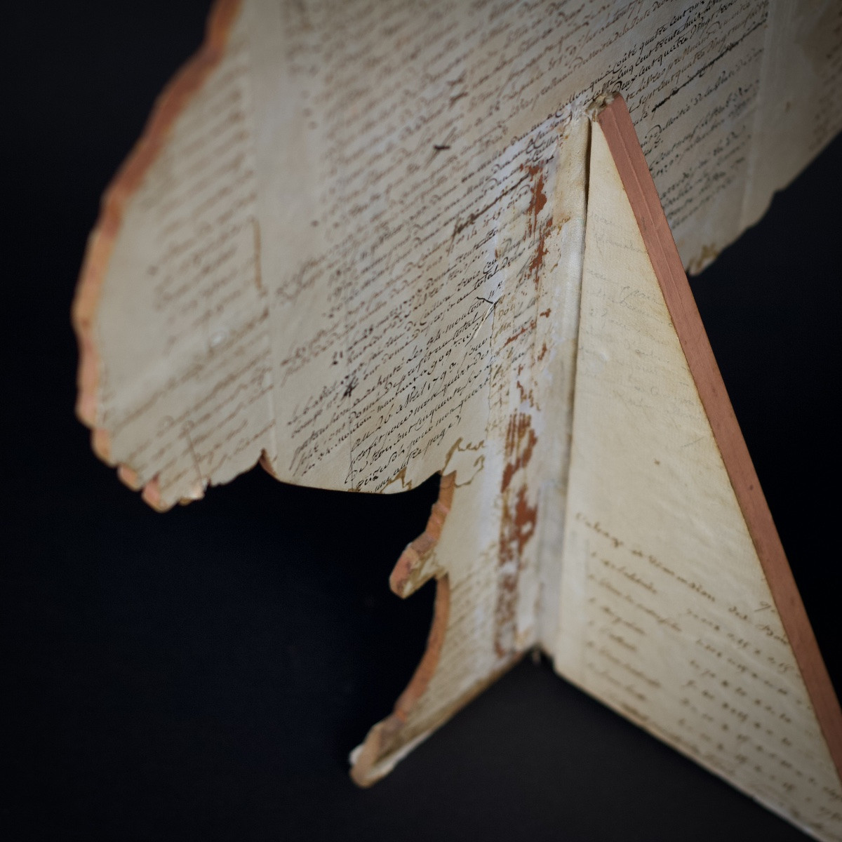 Bust Of The Emperor Vespasian, Theater Set In The Style Of Antiquity, Paper On Panel-photo-3