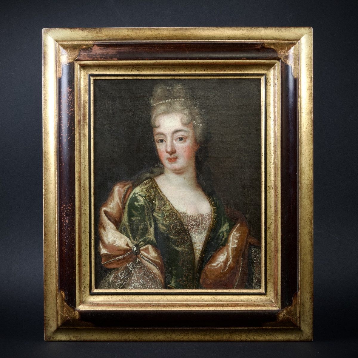 Entourage de Pierre Gobert, Portrait présumé de la princesse de Conti, HST, c. 1710
