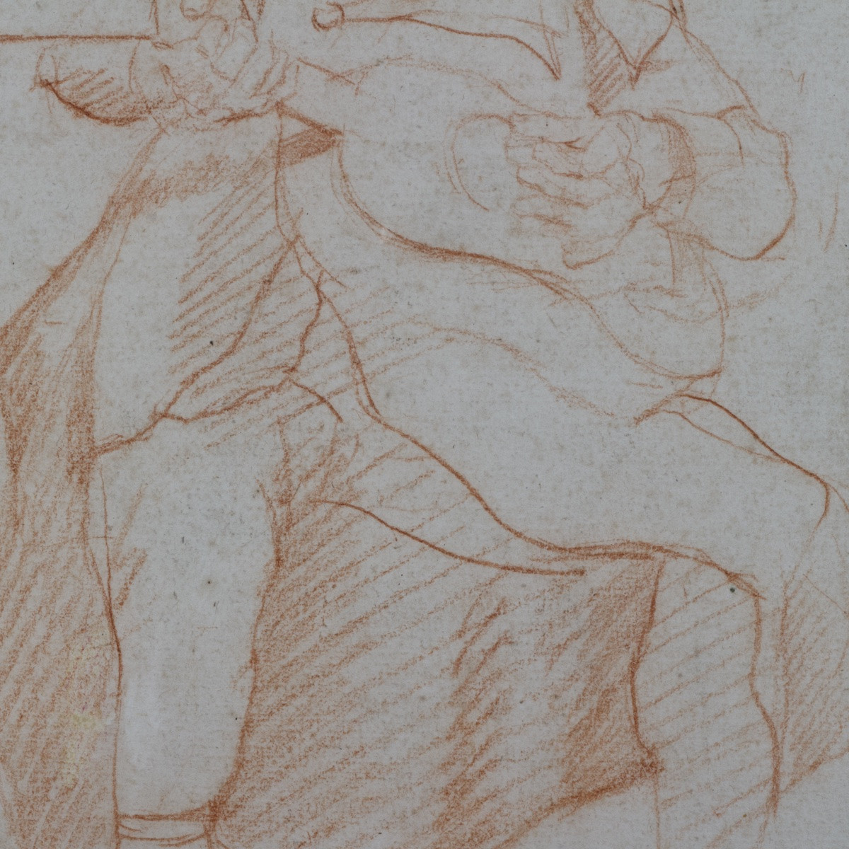 French School, Two Full-length Figures, Double-sided, In The Style Of Watteau, 18th Century -photo-6