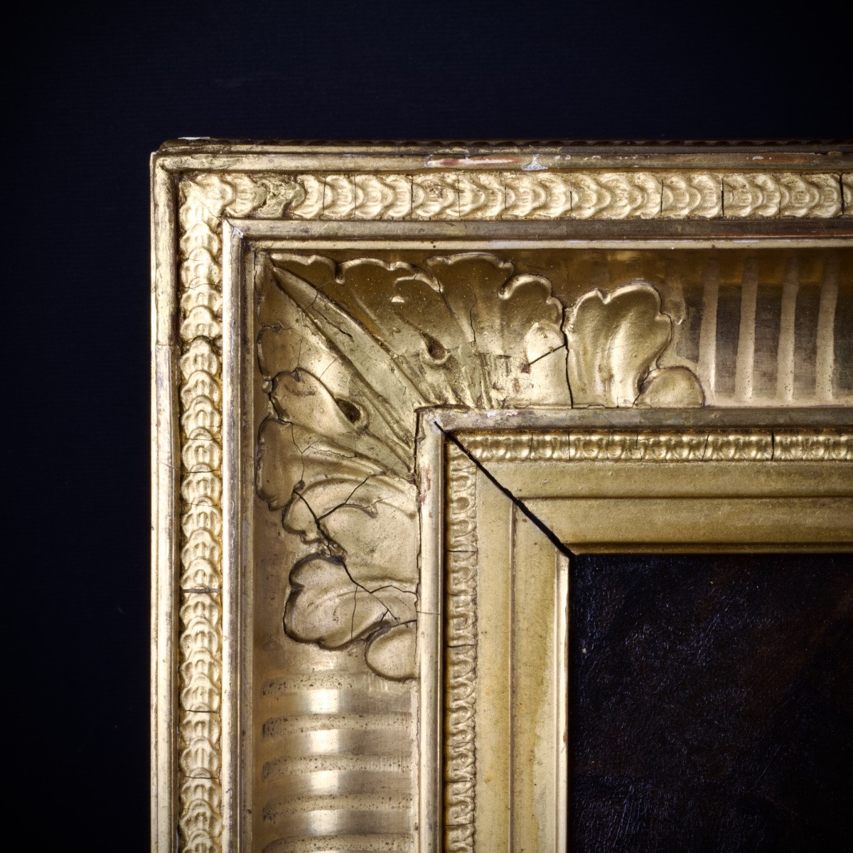 French School After Watteau, Characters From The Commedia Dell'arte, Oil On Panel, 19th Century-photo-3