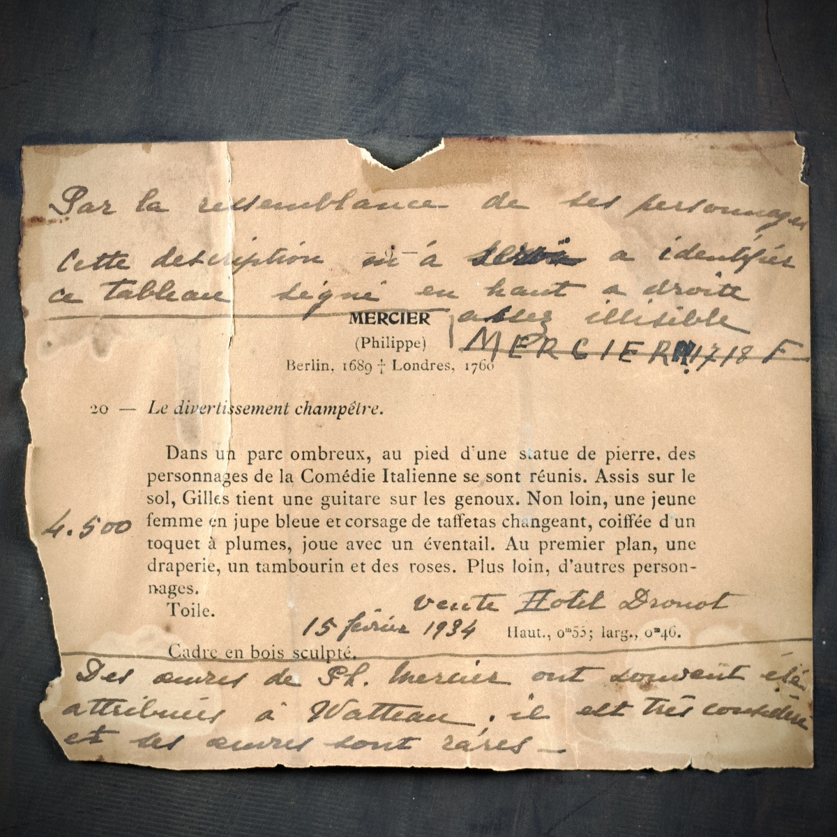 French School After Watteau, Characters From The Commedia Dell'arte, Oil On Panel, 19th Century-photo-7