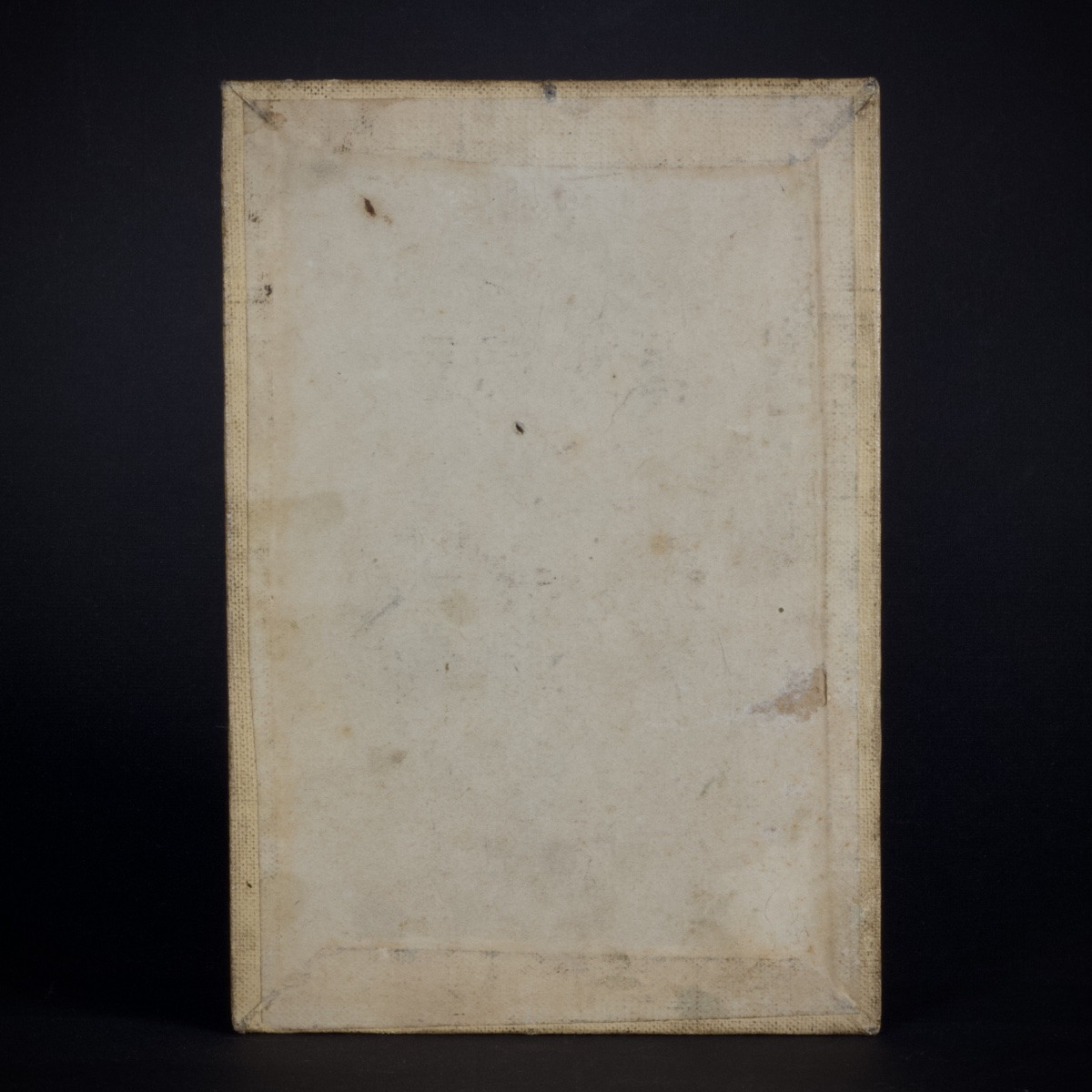 Oil On Canvas-covered Cardboard Depicting A Tapestry Of Greenery In The Aubusson Style, 20th Century -photo-3