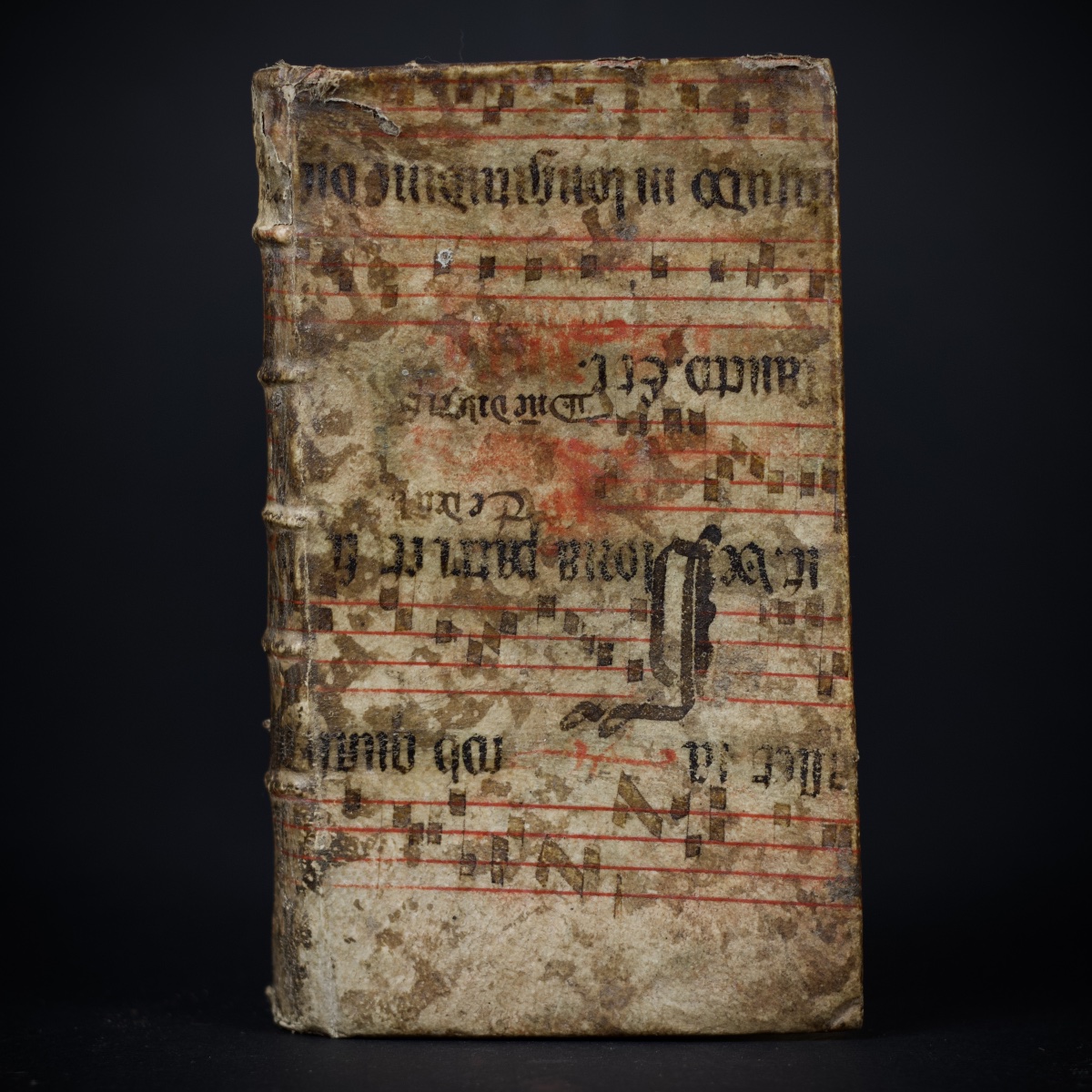 Pothier, *treatise On Contingent Contracts*, 1775, Reused Binding, 15th-century Antiphonary Page.-photo-3
