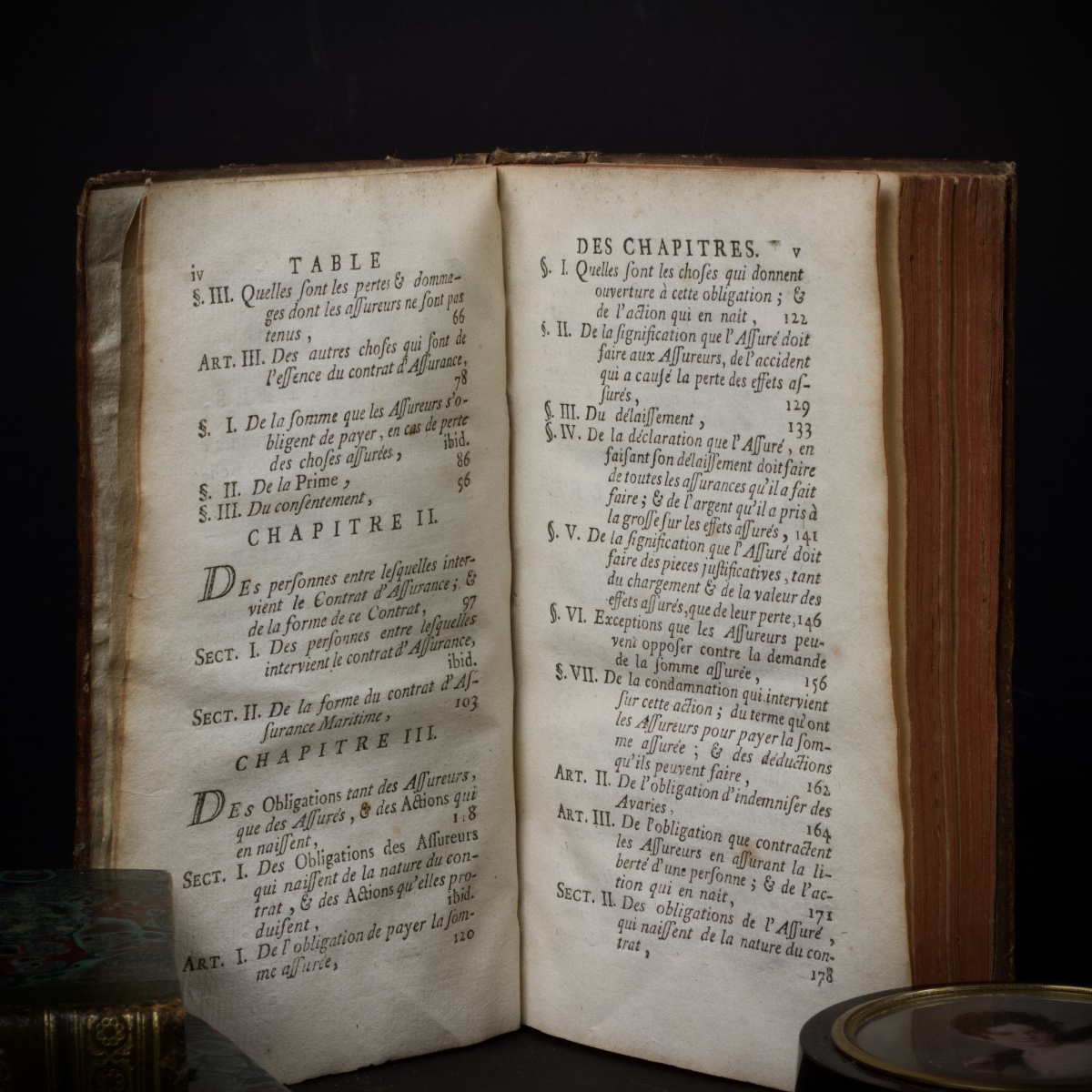 Pothier, *treatise On Contingent Contracts*, 1775, Reused Binding, 15th-century Antiphonary Page.-photo-4