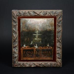 École de Fontainebleau, Fons Mariæ, Source de la Vierge, huile sur panneau, début XVIIe