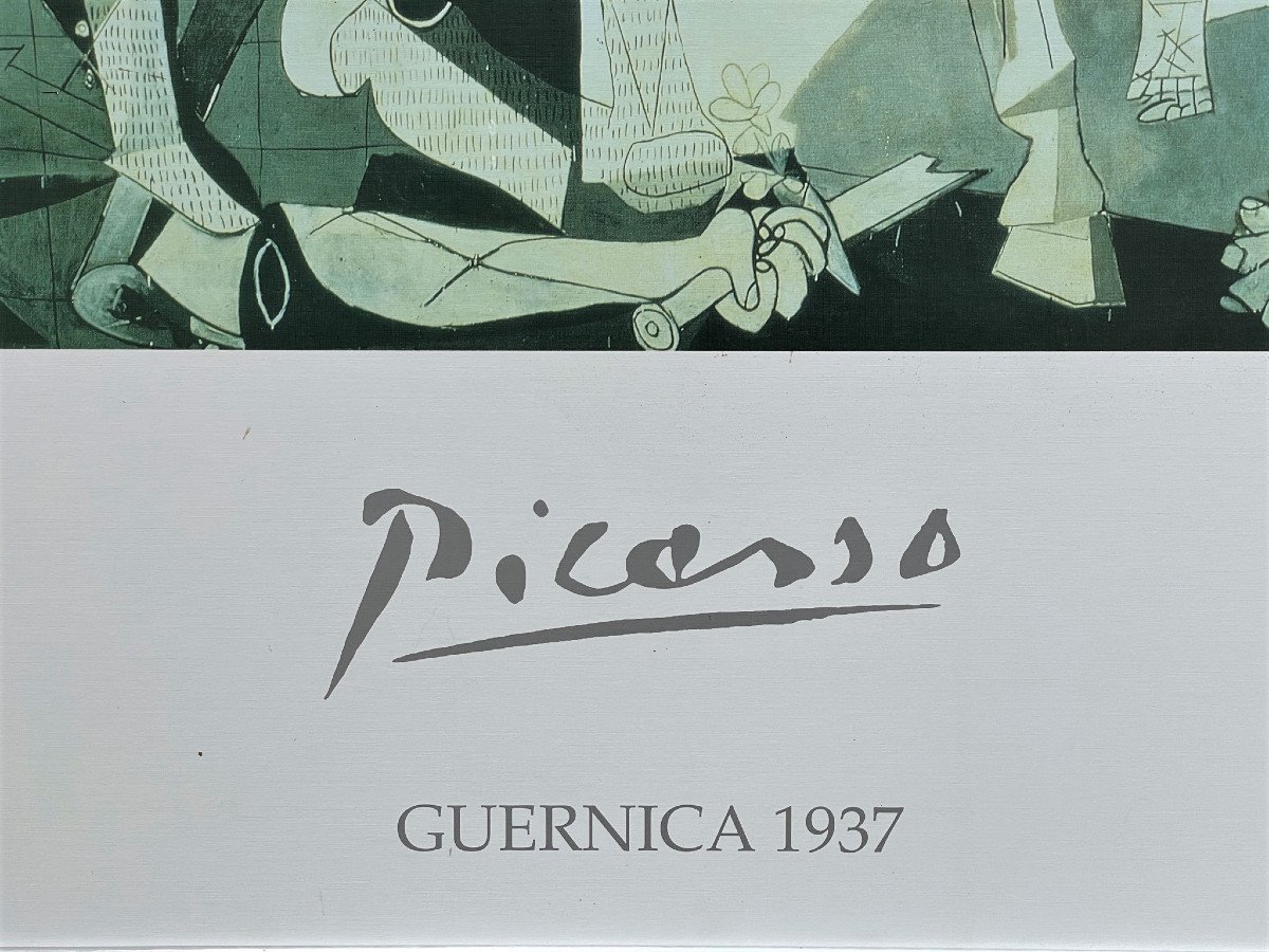 Guernica 1937 Picasso Large Framed Poster-photo-3