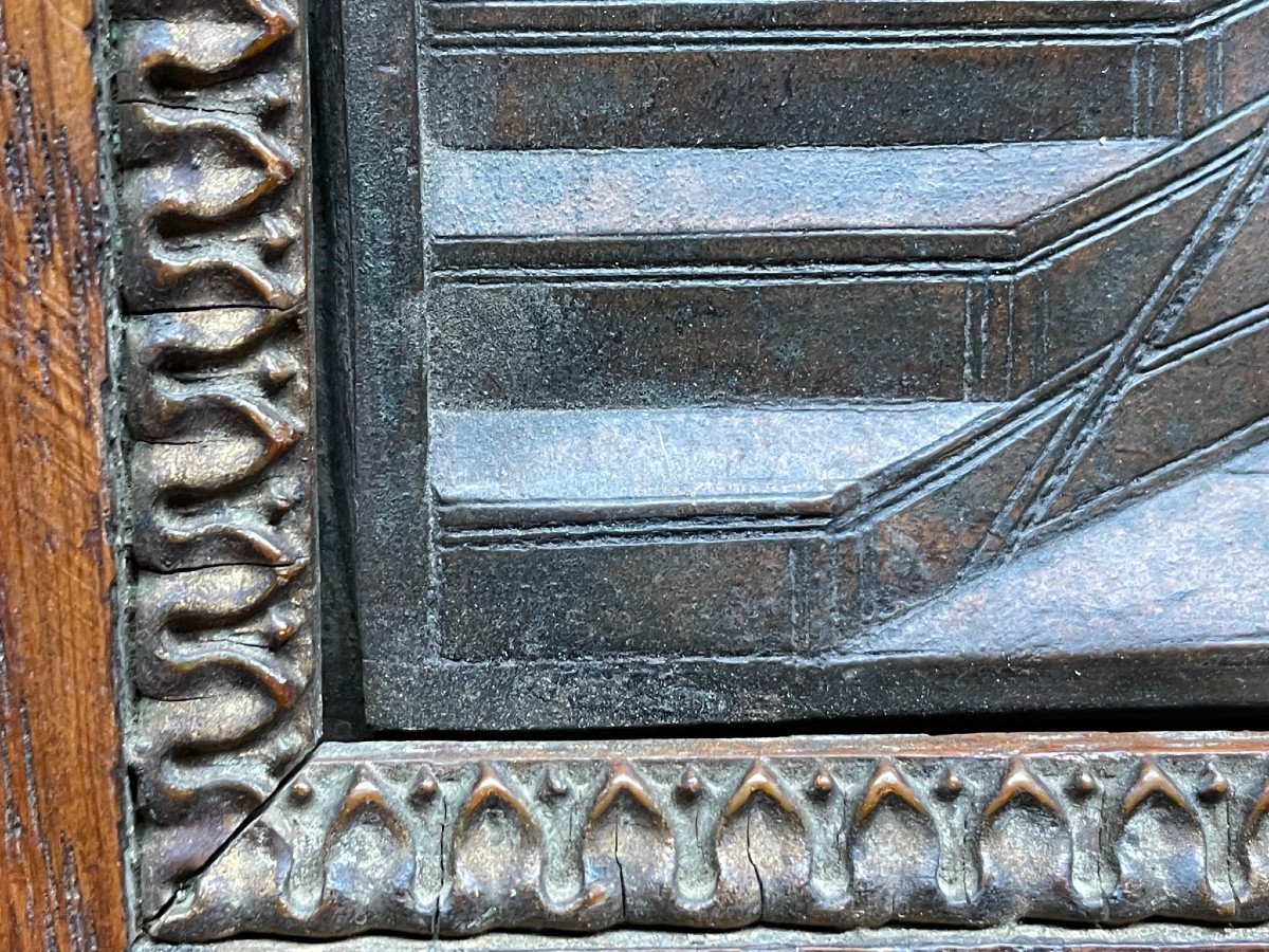Procès de Galilée devant l'Inquisition : l'abjuration de Galilée en 1633 bas-relief  XIXème-photo-6