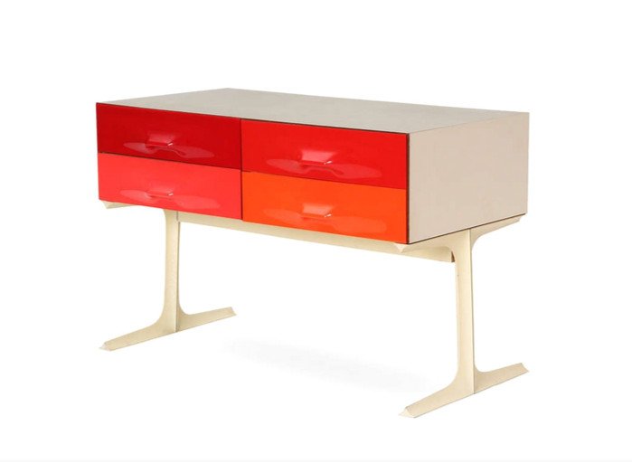 Raymond Loewy Df2000 Serving Chest Dounbisky Edition-photo-2