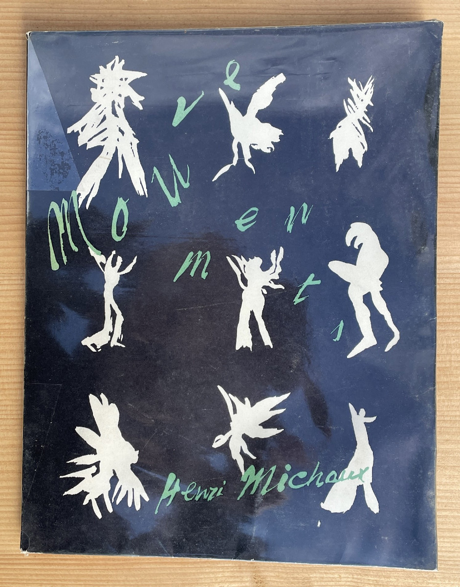 Henri Michaux “movements” Original Edition 64 Drawings 1951 Gallimard