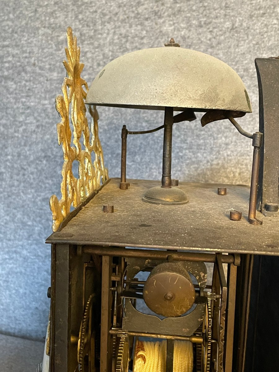 Picardy Grandfather Clock With Arinthod Jura Movement, 18th Century-photo-6