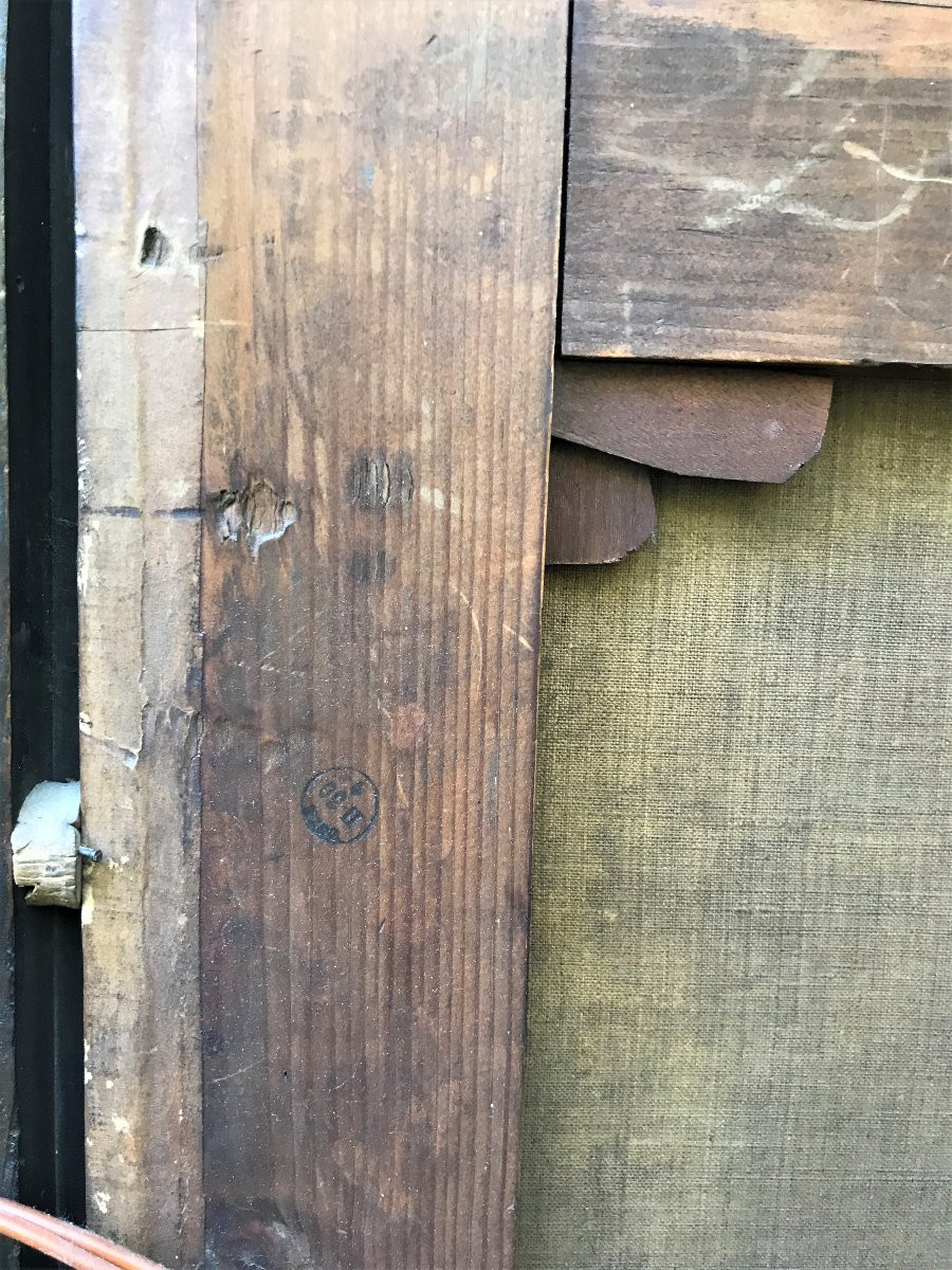 ֤Giuseppe Nogari, (entourage de) vieille femme aux yeux bleus Venise Italie XVIIIème -photo-6