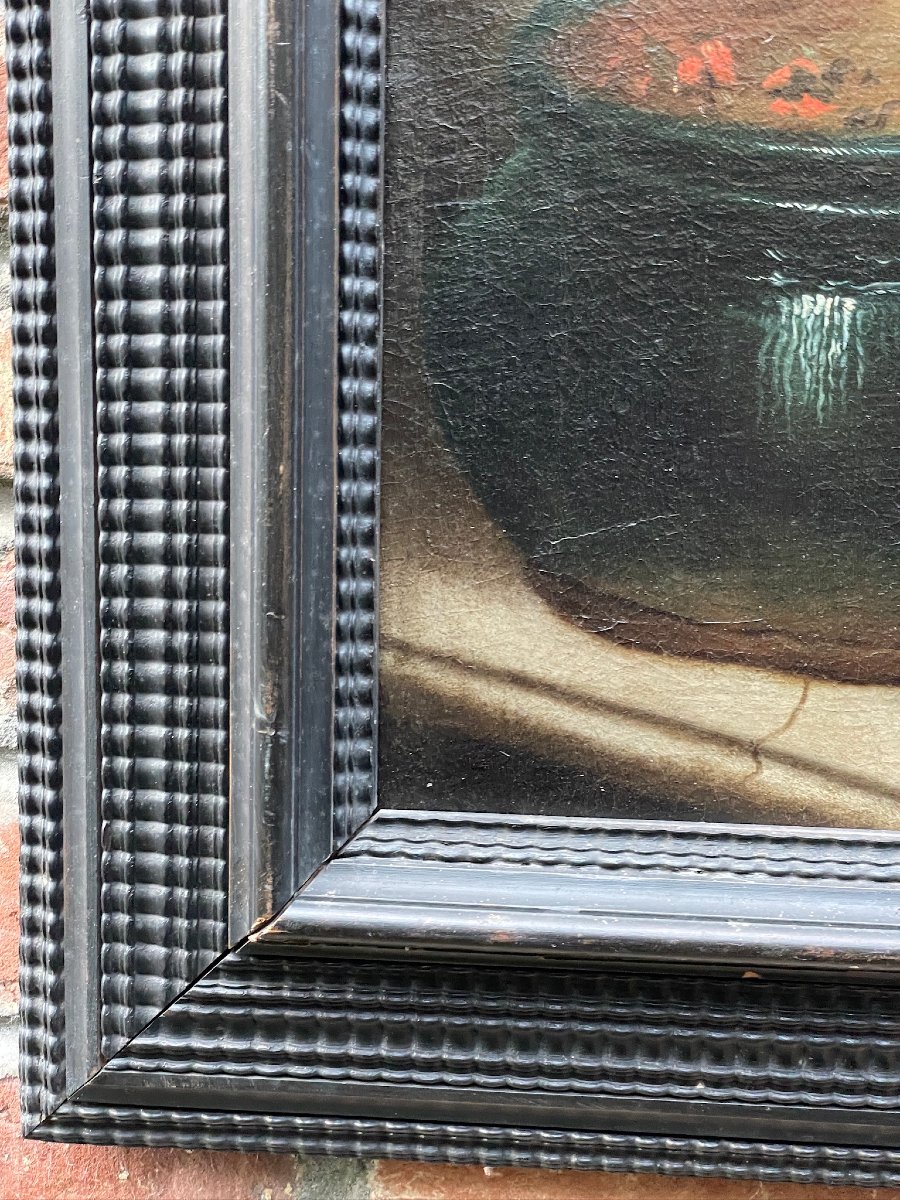 ֤Giuseppe Nogari, (entourage de) vieille femme aux yeux bleus Venise Italie XVIIIème -photo-7