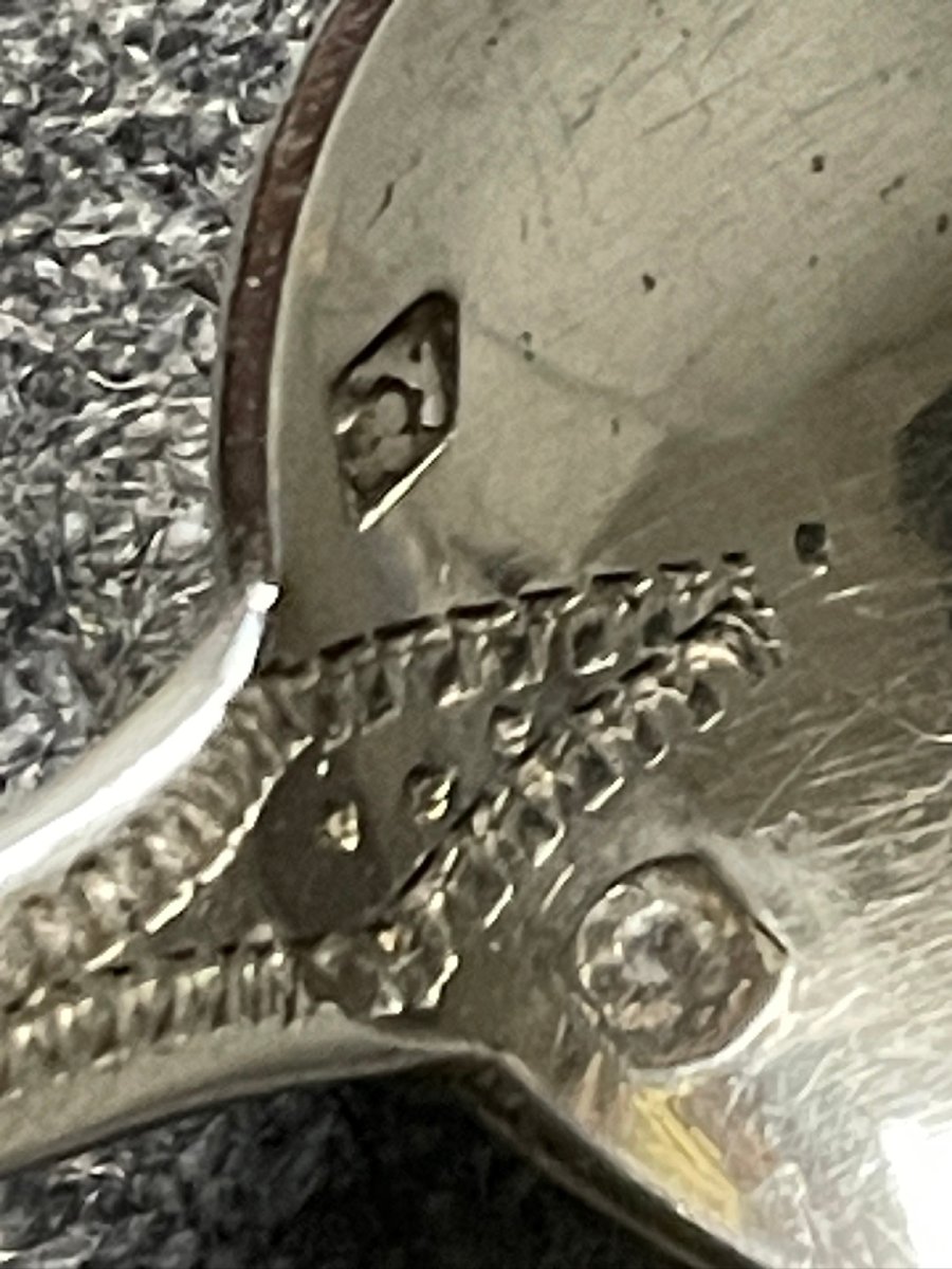 Coffret de six petites cuillères en argent guilloché-photo-3