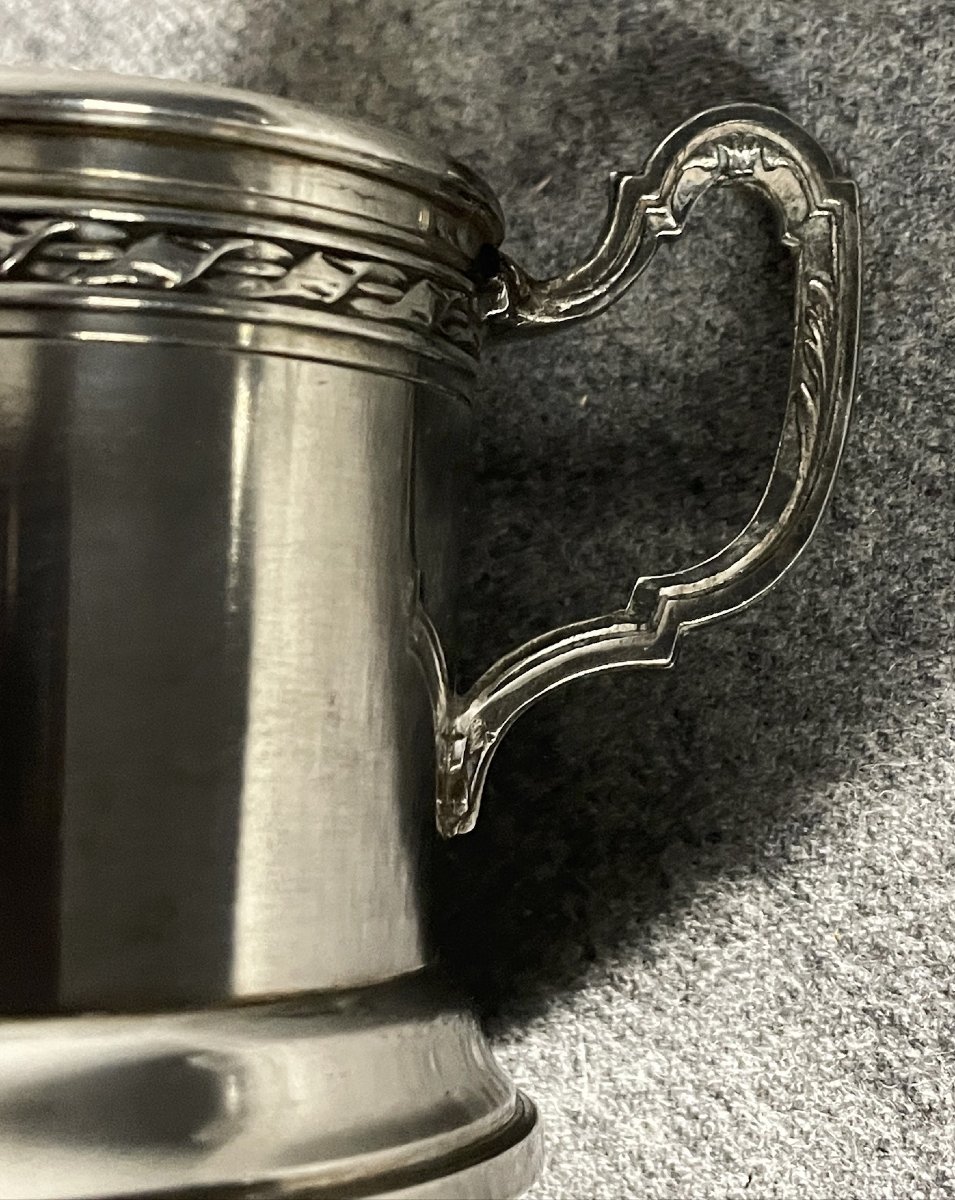 Verre à thé gravé dans sa monture par Ravinet d’Enfert-photo-2