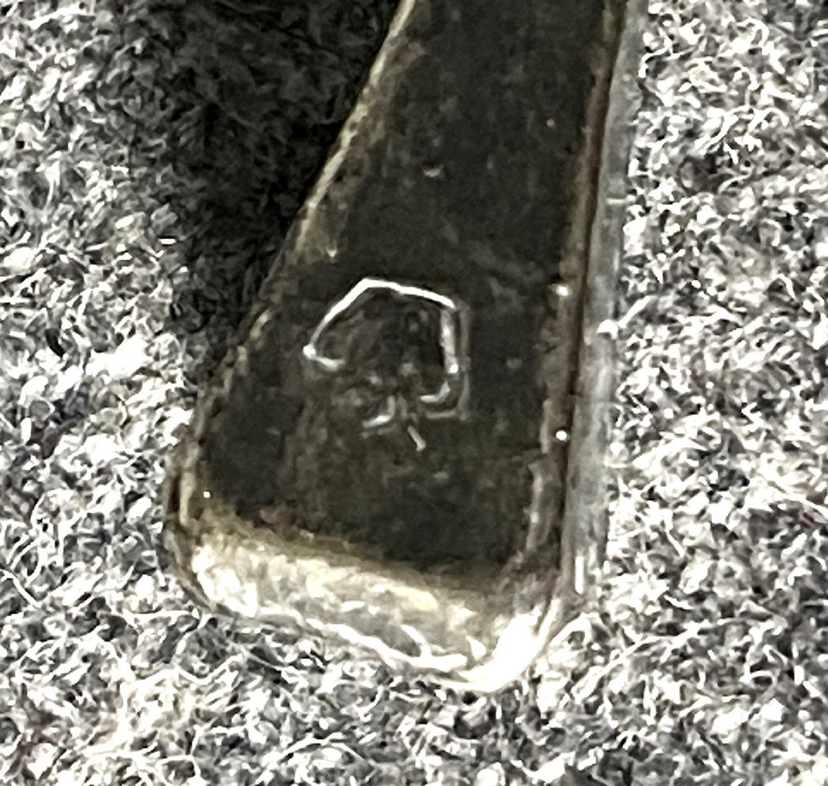 Coq stylisé pique cierge, bougeoir en métal argenté -photo-4