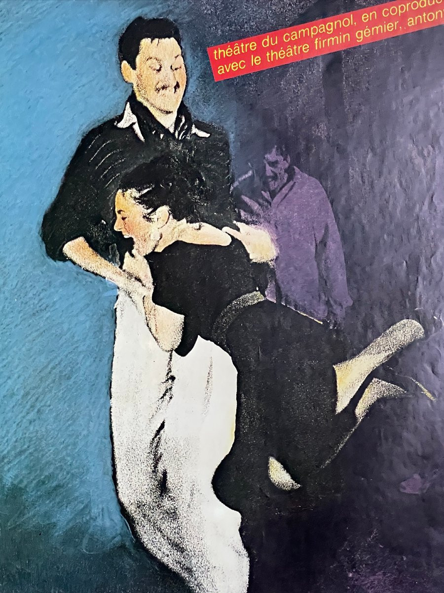 Affiche « le bal » théatre du Campagnol et Firmin Gémier Anthony 1981-photo-2