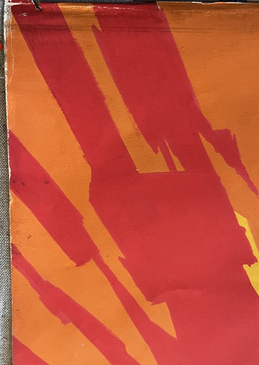 Projet original d’affiche Cinéma : Haroun Tazieff « les rendez-vous du diable » volcanisme-photo-1