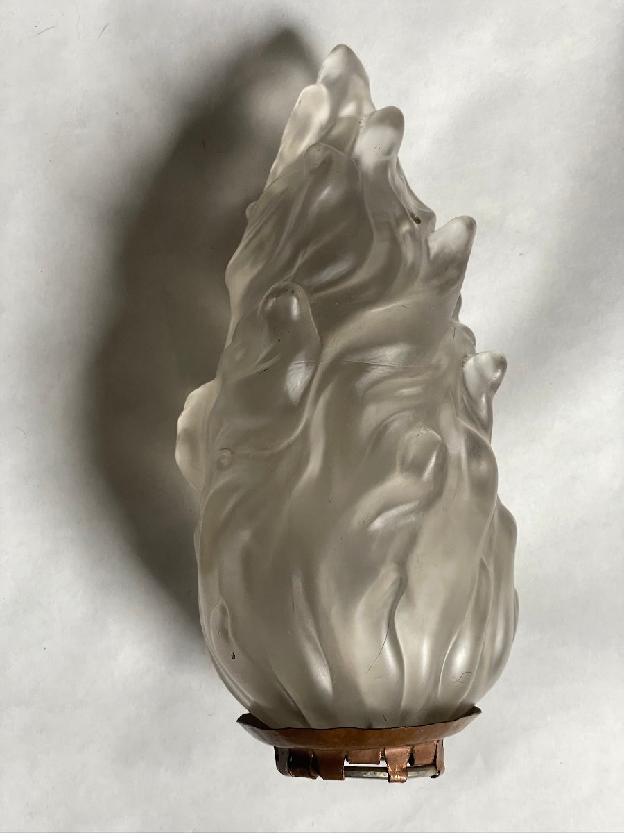 Important lustre Napoléon III en bronze doré et patiné XIXème-photo-8