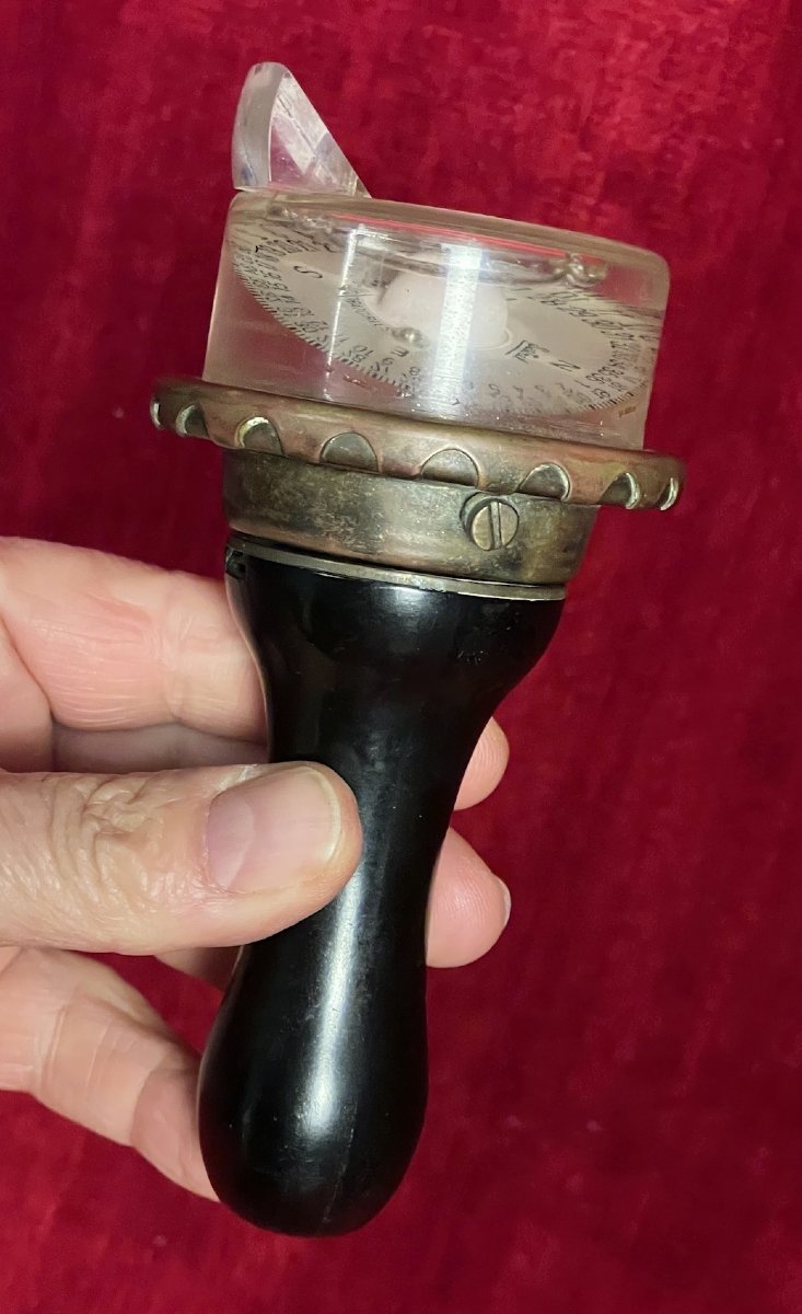 Pontoon Hand Compass, Marine Compass, Sestrel London England -photo-3
