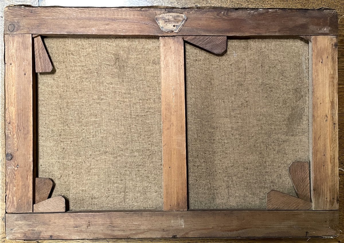 Seaside Farmhouse In Le Pouldu (finistère, South Brittany) By Auguste De Perguern, 19th Century-photo-3