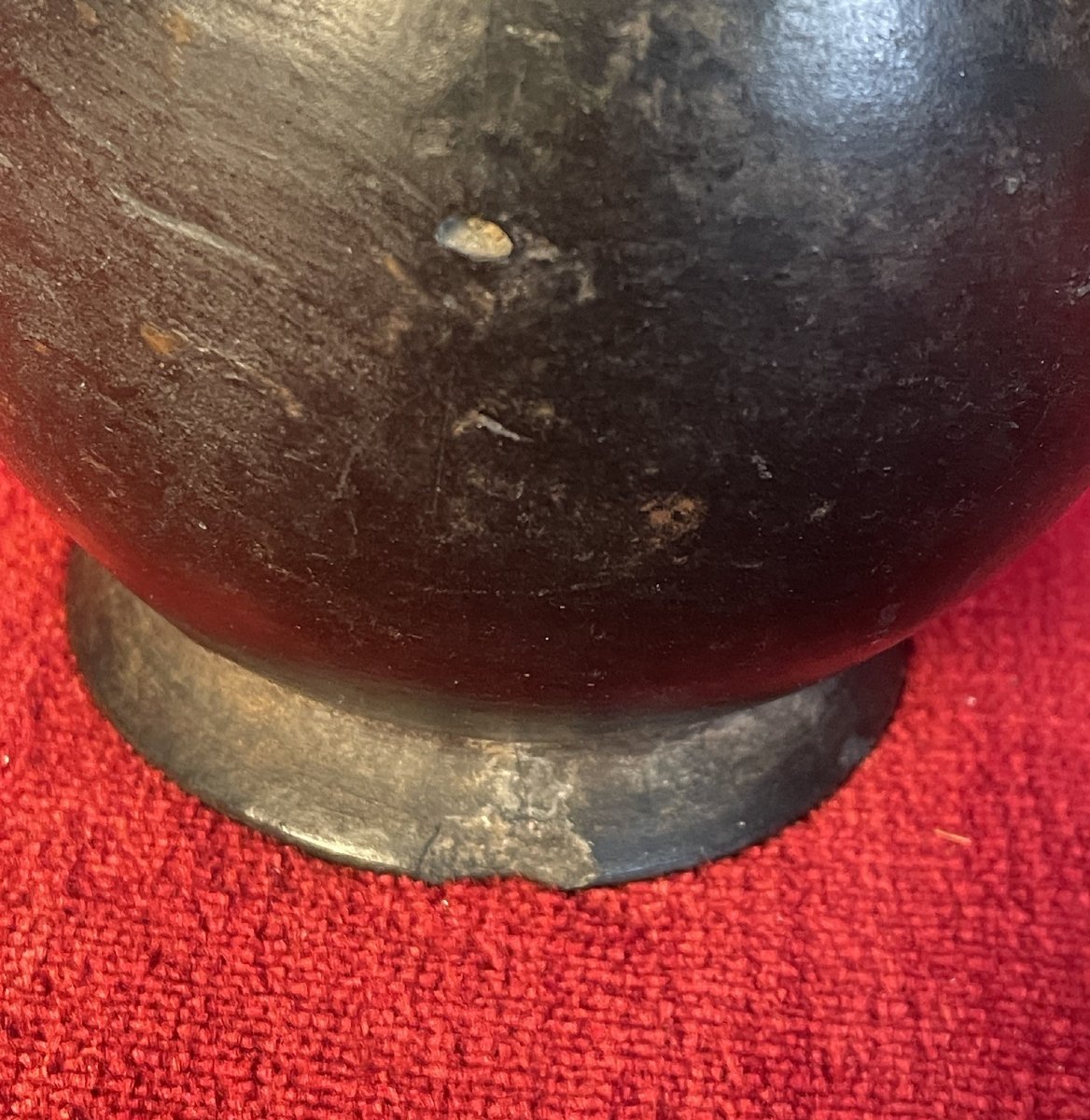 Etruscan Oenochoe, Wine Jug, In Black -photo-5