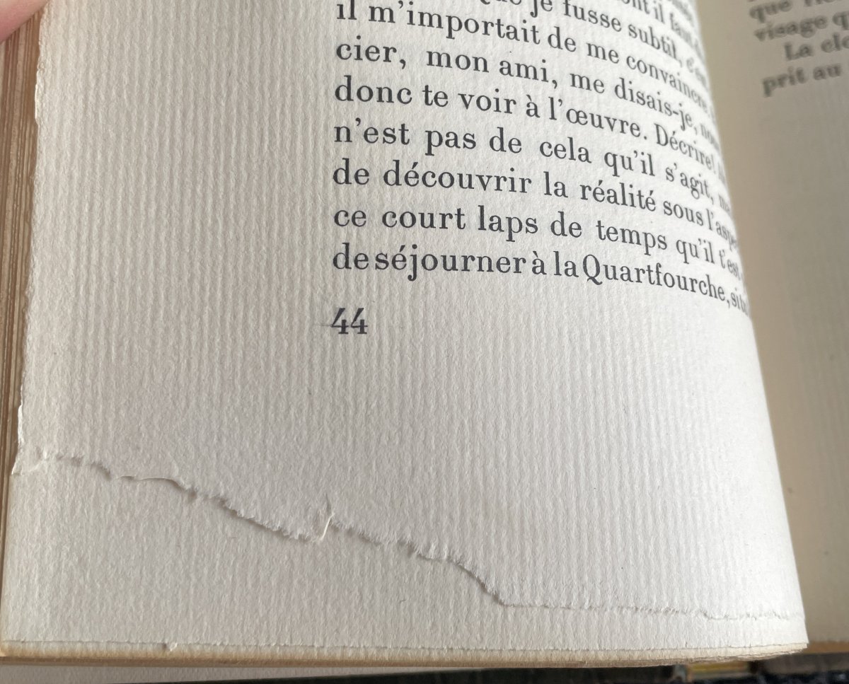 André Gide “isabelle” Art Deco Binding By Kieffer 1924 (legrain)-photo-3