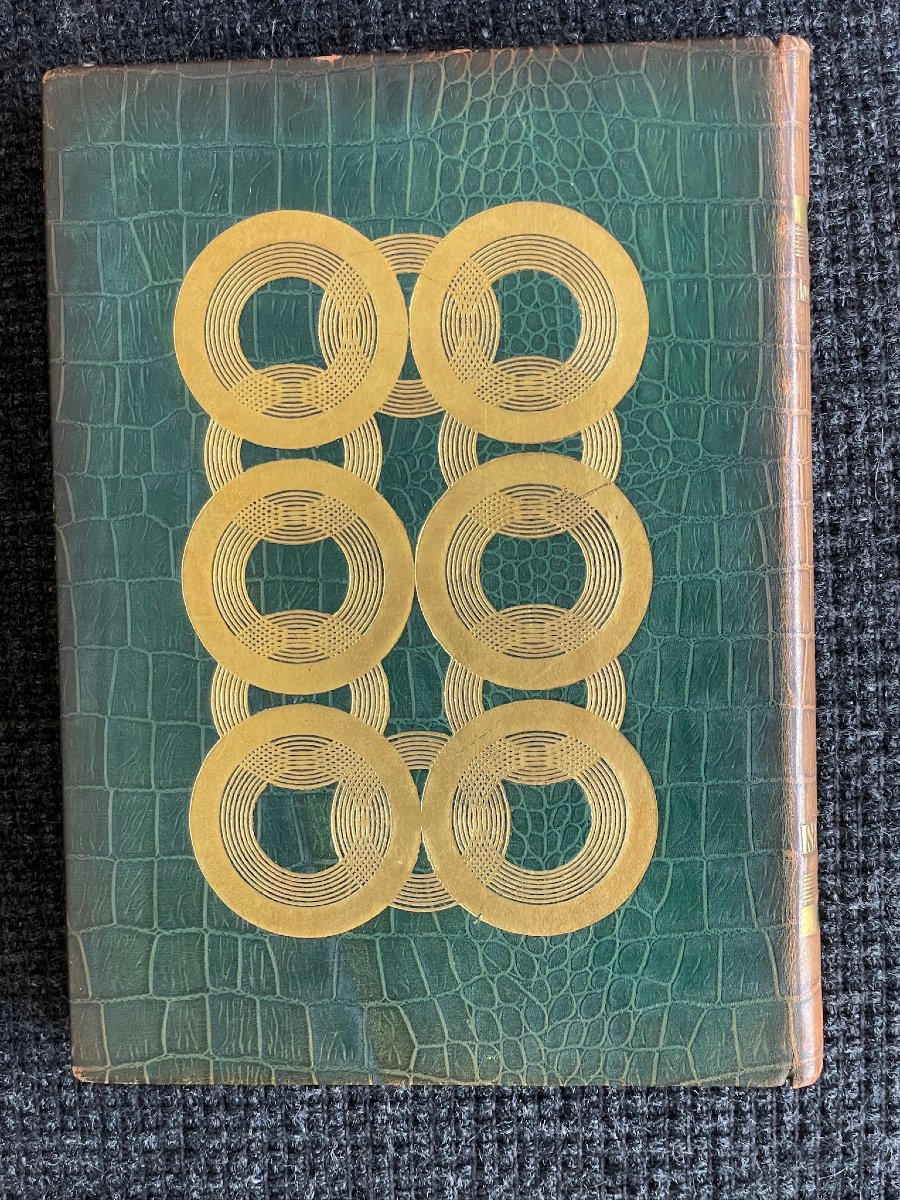 André Gide “isabelle” Art Deco Binding By Kieffer 1924 (legrain)-photo-4