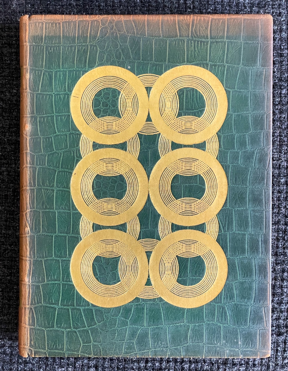 André Gide “isabelle” Art Deco Binding By Kieffer 1924 (legrain)