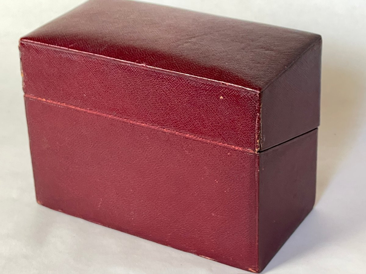 Crystal And Silver Art Deco Scent Or Perfume Box-photo-8