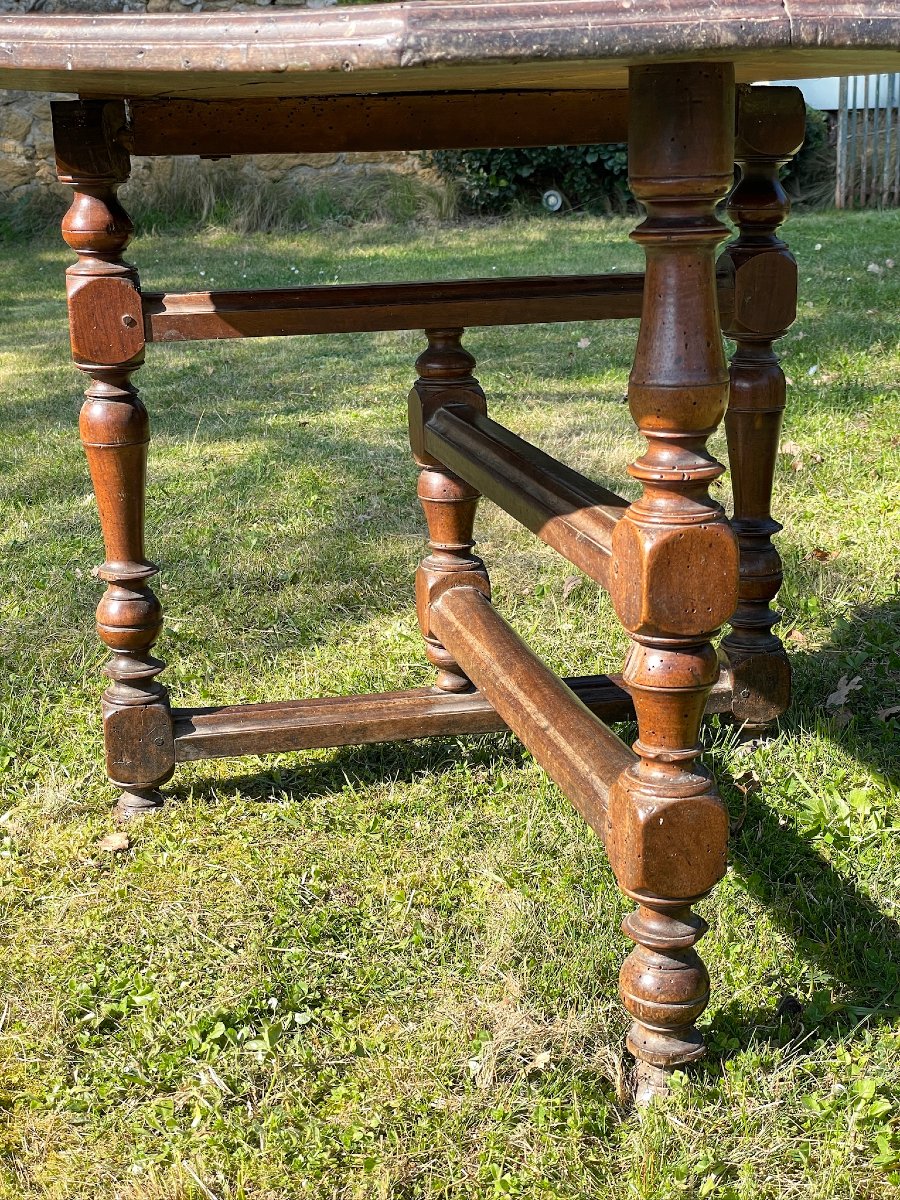 Table pliante Louis XIII époque XVIIème Provence-photo-2