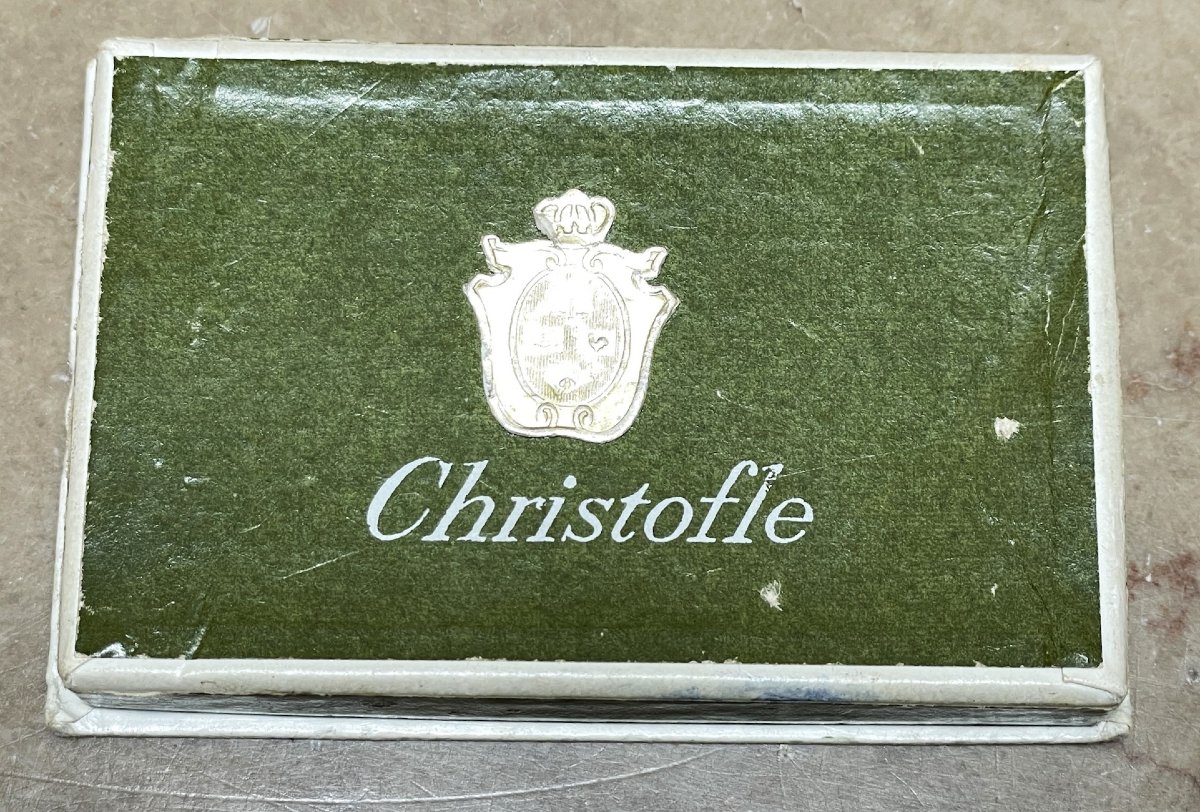 Dans son écrin Christofle : décapsuleur Napoléon 1er -photo-2