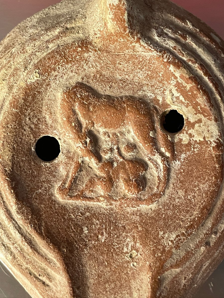 Romulus And Remus, The She-wolf, Oil Lamp, Roman Empire -photo-2