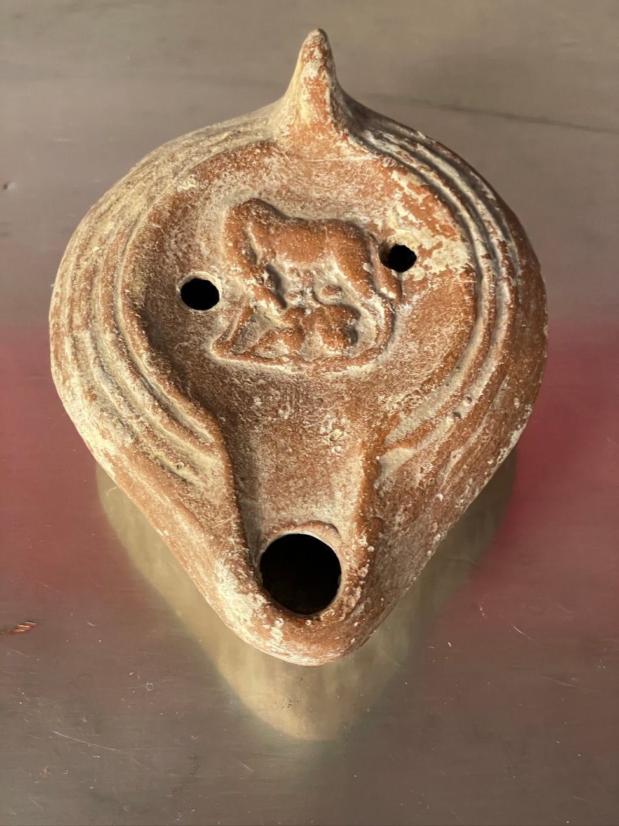 Romulus And Remus, The She-wolf, Oil Lamp, Roman Empire -photo-1