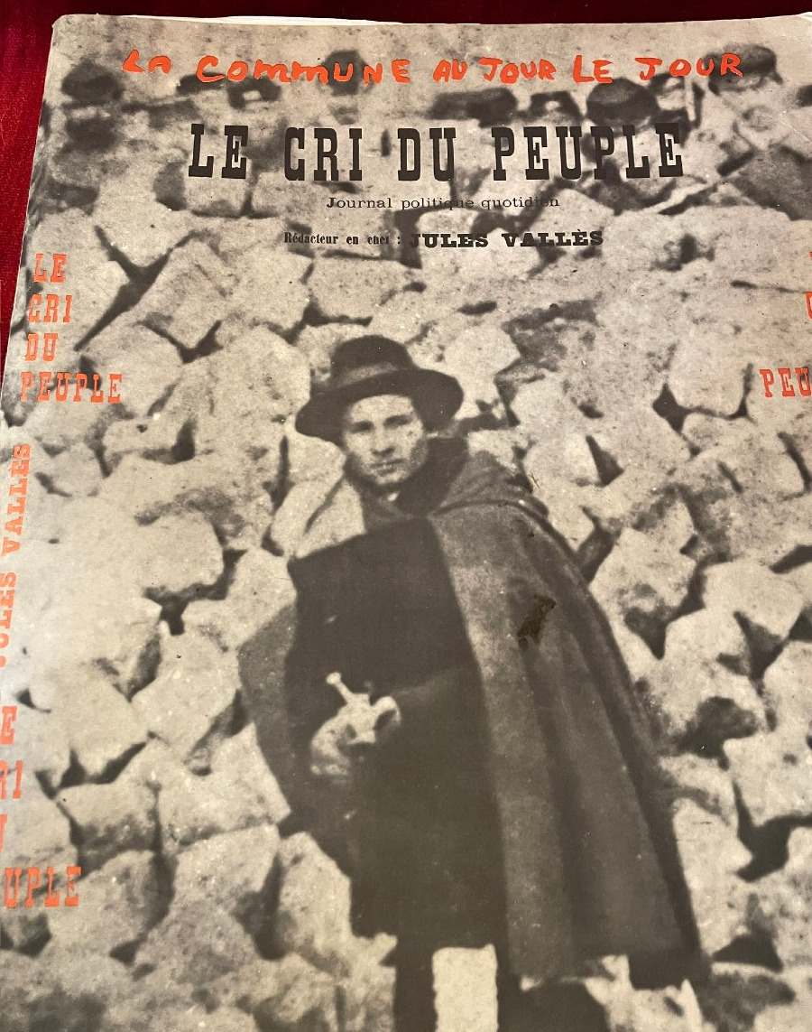 "the Cry Of The People" By Jules Vallès—les Yeux Ouverts, 1968-photo-5