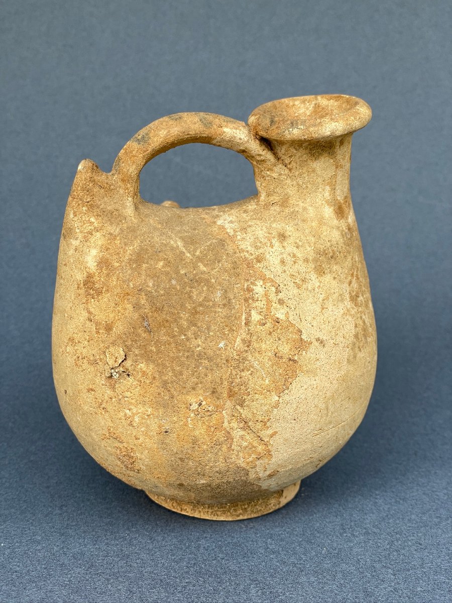 Vase Askos forme zoomorphe canard Italie du sud ou Grèce-photo-4