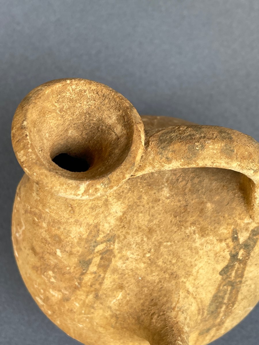 Vase Askos forme zoomorphe canard Italie du sud ou Grèce-photo-4