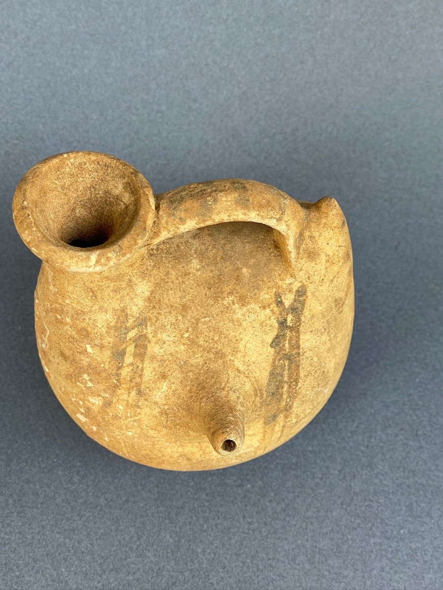 Vase Askos forme zoomorphe canard Italie du sud ou Grèce-photo-7