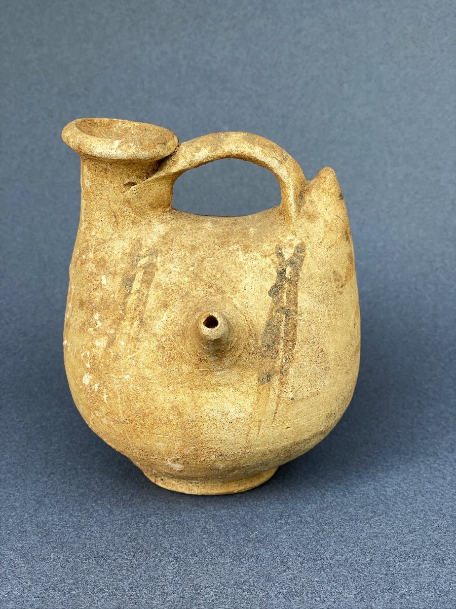 Vase Askos forme zoomorphe canard Italie du sud ou Grèce