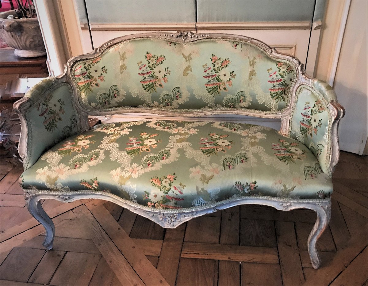Small Rococo Sofa, Louis XV Period