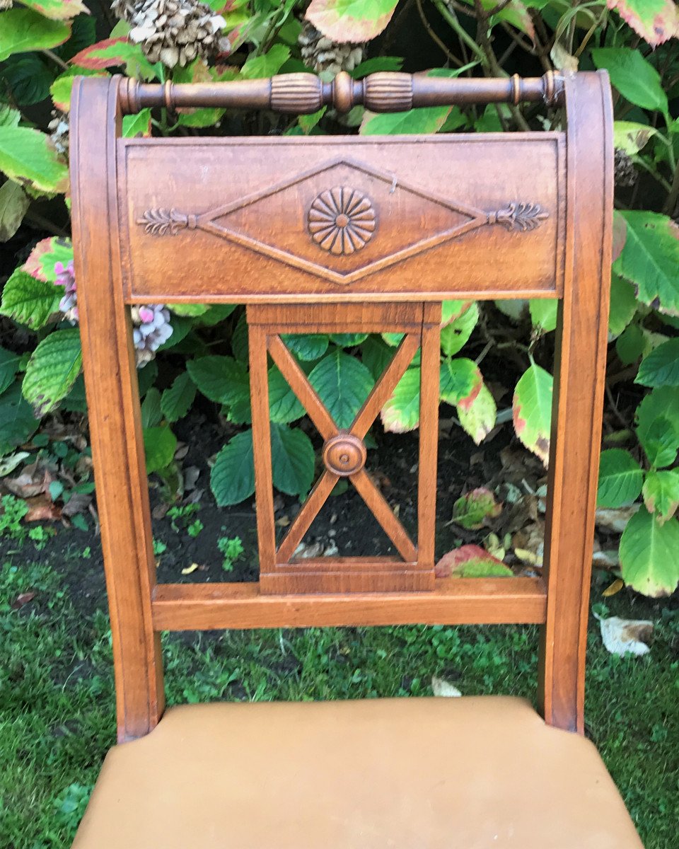 Six Directoire Chairs  To Restore-photo-4