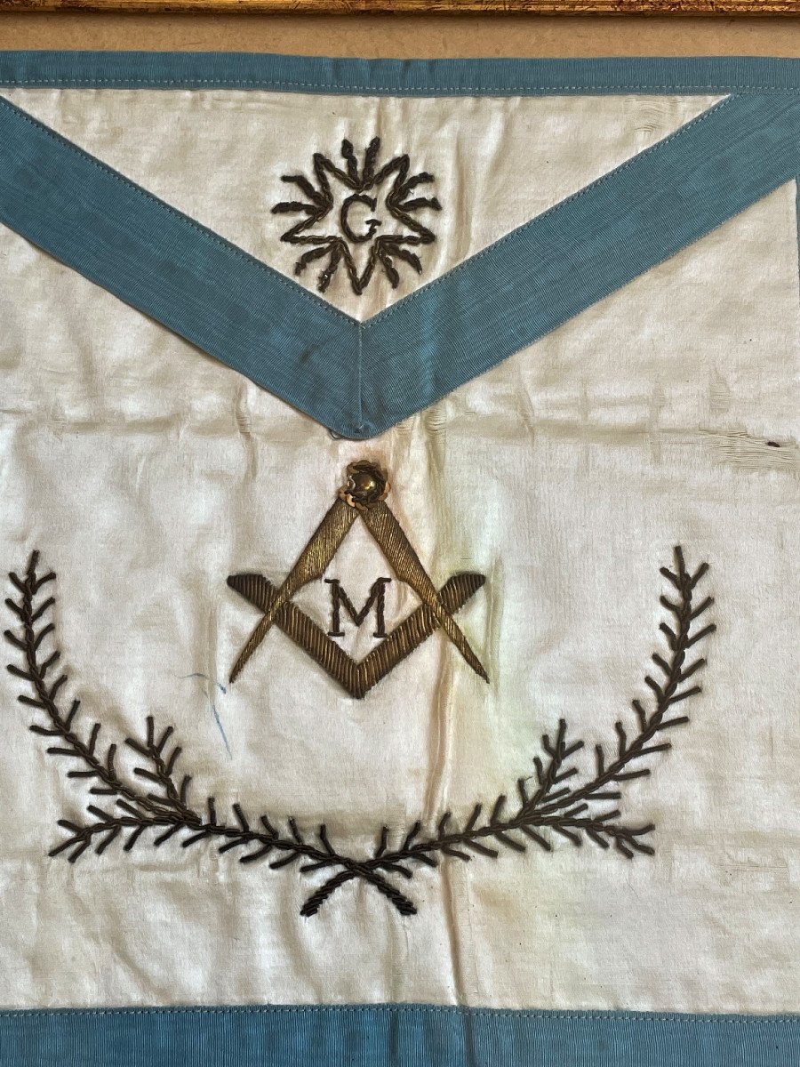 Apron Freemason XIX / XXth-photo-2