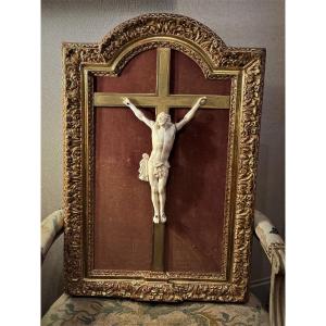 18th Century Carved Ivory Christ