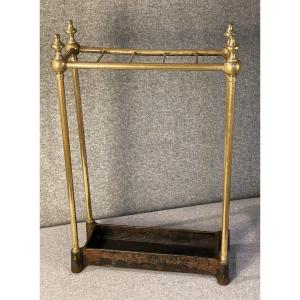 19th Century Brass Umbrella Stand