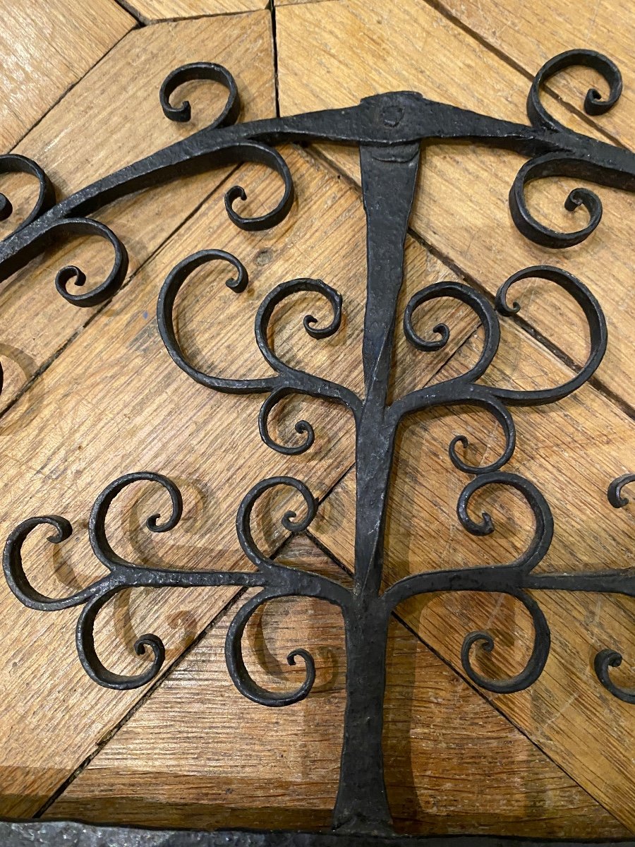 Porte Ustensiles En Fer Forgé-photo-2