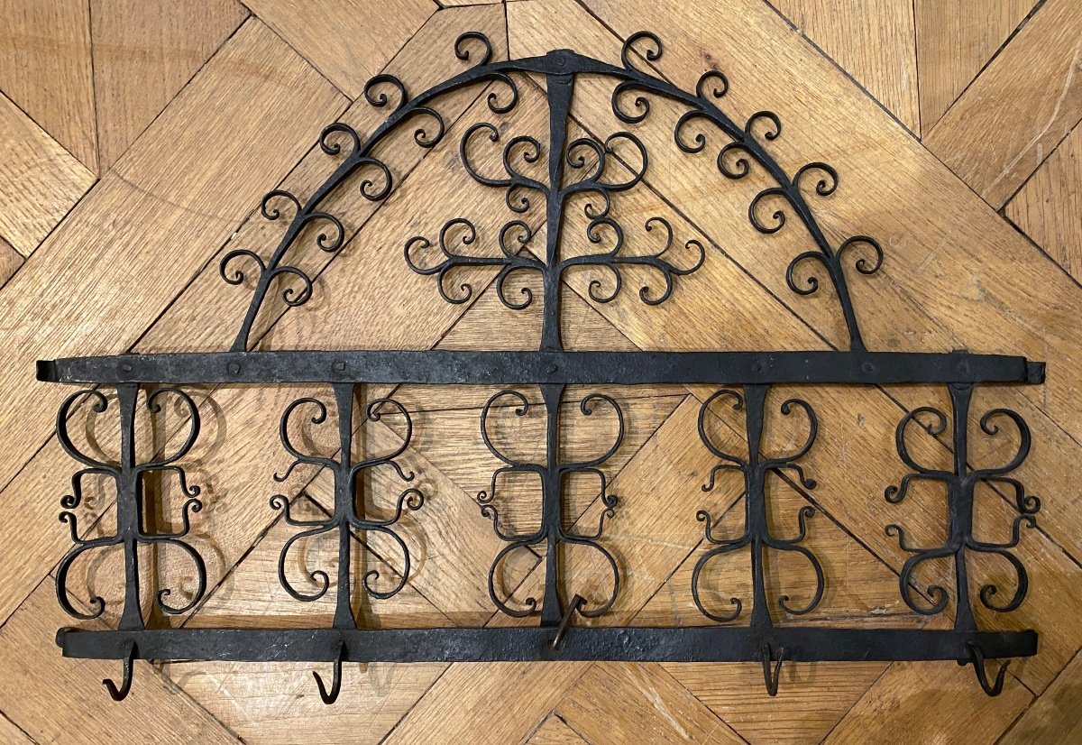 Porte Ustensiles En Fer Forgé