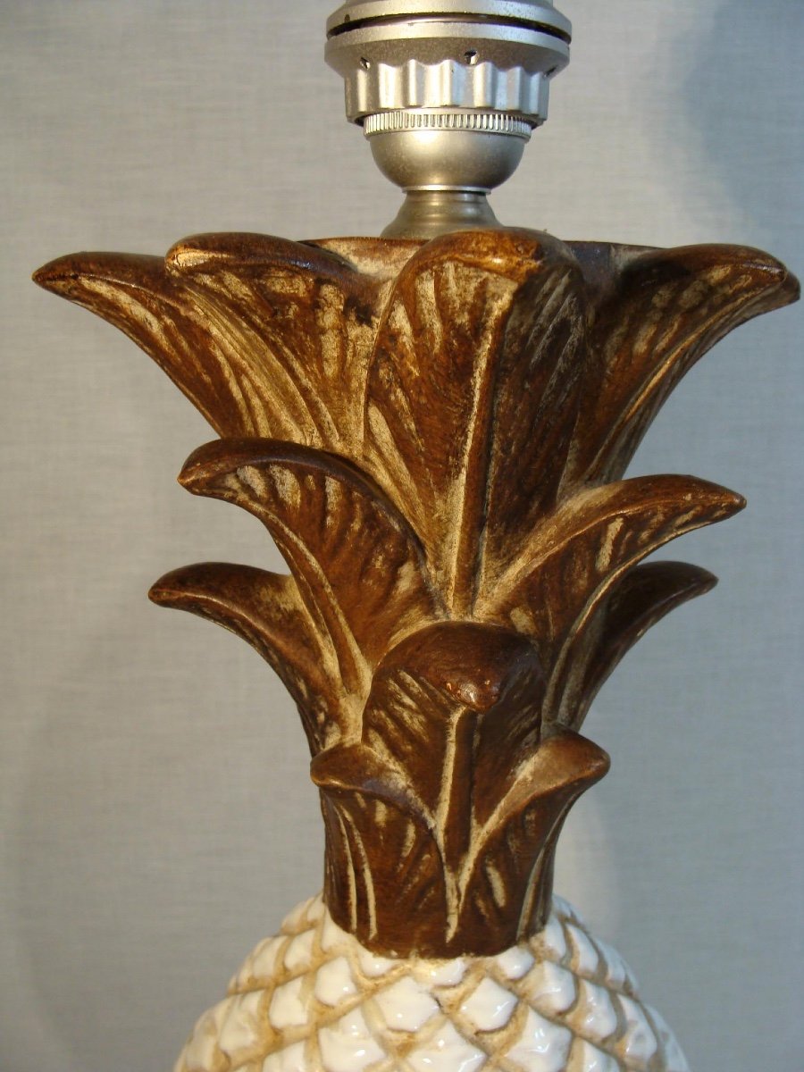 Lampe En Céramique Modèle De Zaccagnini Années 60-photo-4