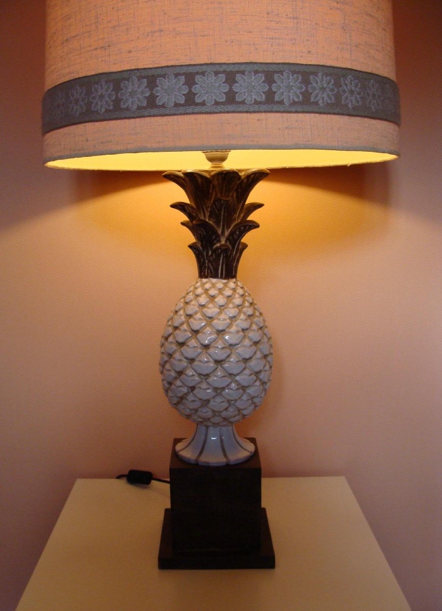 Lampe En Céramique Modèle De Zaccagnini Années 60-photo-1