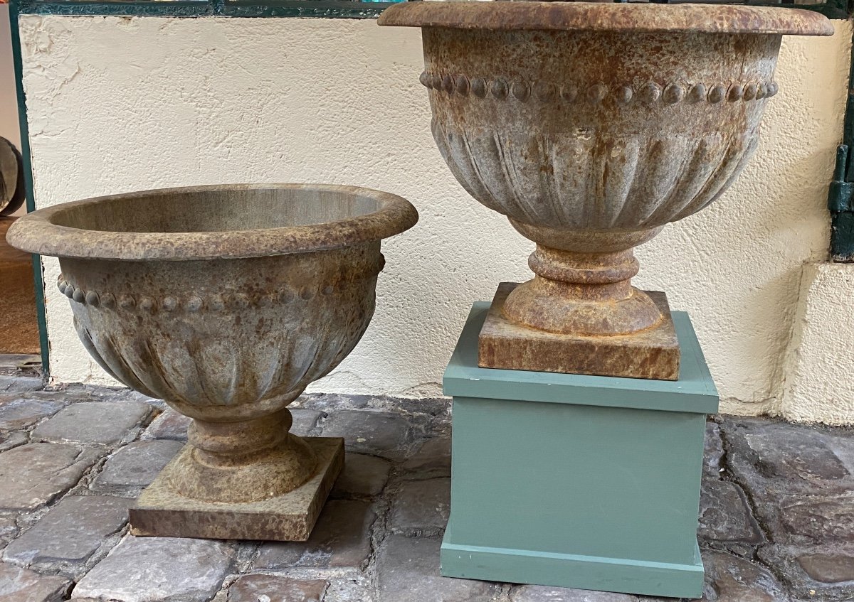 Sheet Metal Basins A Pair